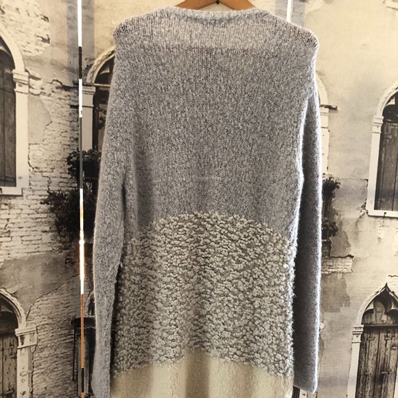 Cozy Sandwich long Cardigan: Size M. - Picture 2 of 10